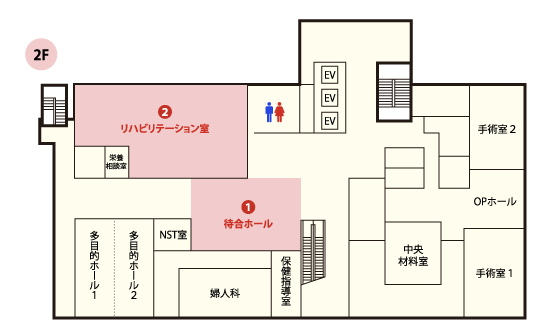 館内図2F