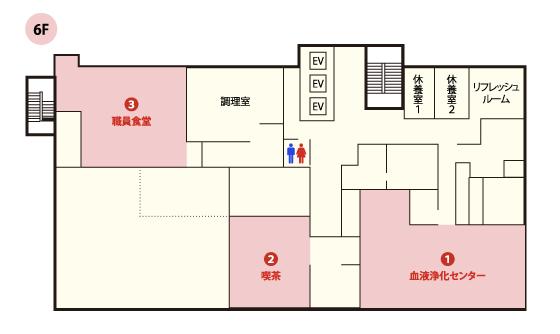 館内図6F
